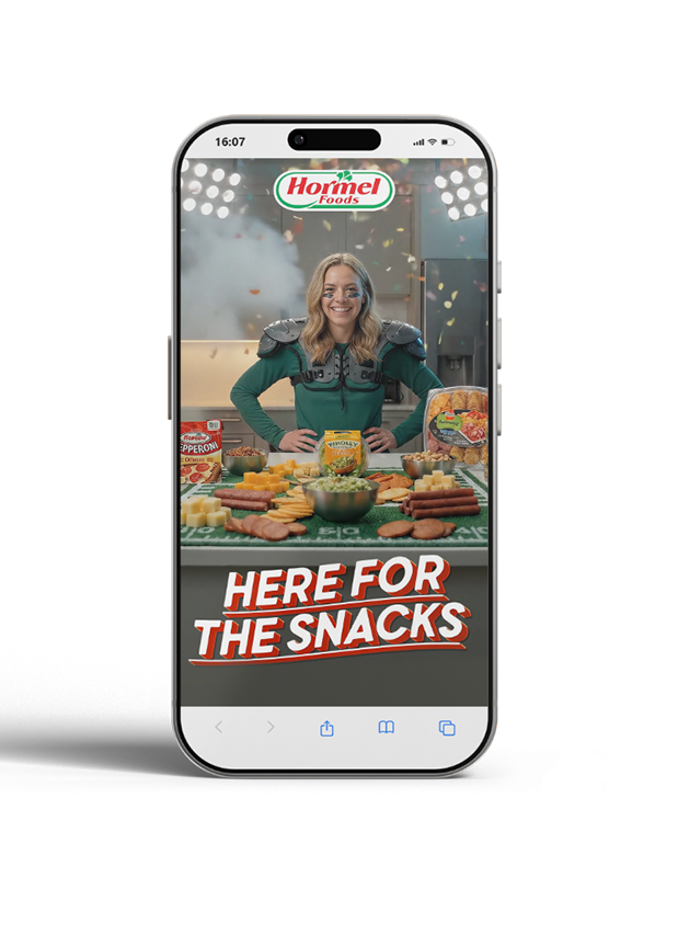 Butterball Cook From Frozen ad on mobile — Swipe up to learn more at Kroger